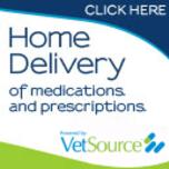 Home delivery of medications and prescriptions from VetSource